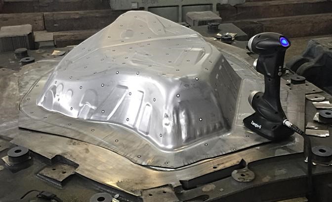 三維激光掃描方案讓汽車鈑金件檢測更快捷、更精準